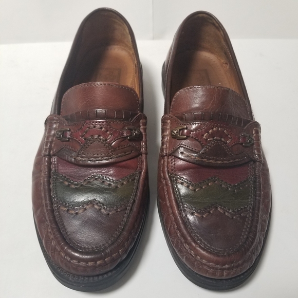 Franco Fortini Italian Loafers Size 40 - Picture 5 of 5